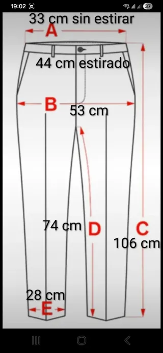Pantalón Palazzo Blanco .Nuevo