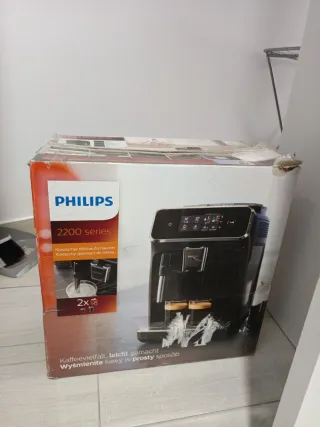 Macchina da caffè Philips nera