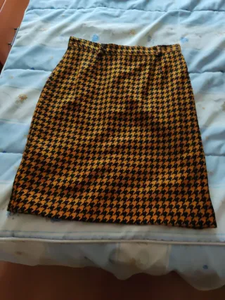 Traje de chaqueta pata de gallo talla 42