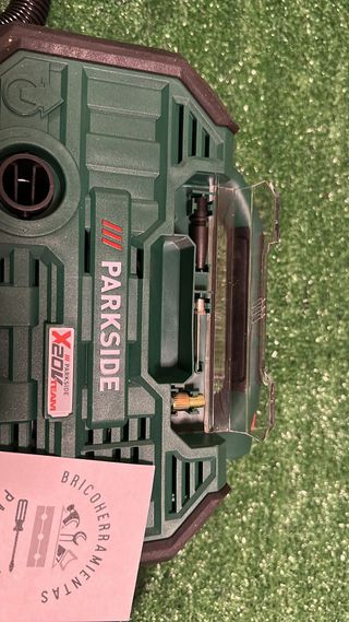 Compresor e inflador 20v parkisde
