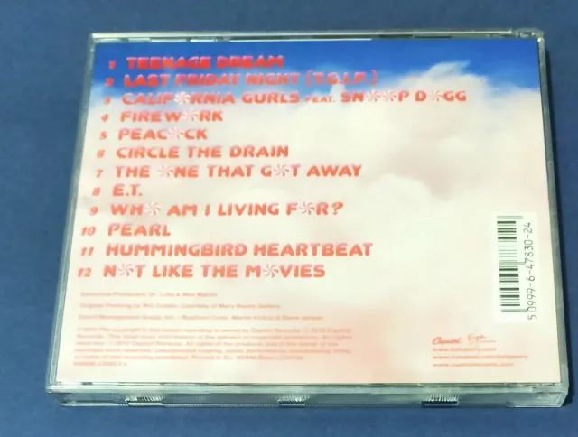 Katy Perry - Teenage Dream CD