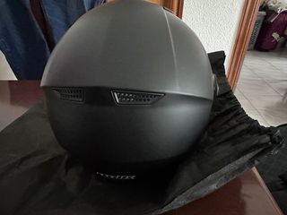 Casco de Moto Jet Unik Talla M Negro