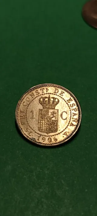 1 Céntimo Alfonso XIII 1906