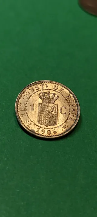 1 Céntimo Alfonso XIII 1906