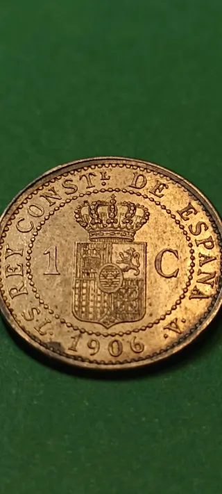 1 Céntimo Alfonso XIII 1906