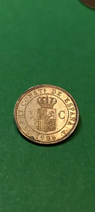 1 Céntimo Alfonso XIII 1906
