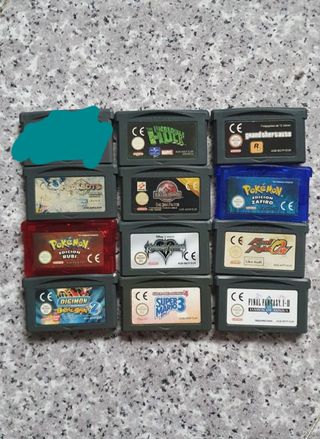Lote 11 Juegos Game Boy Advance