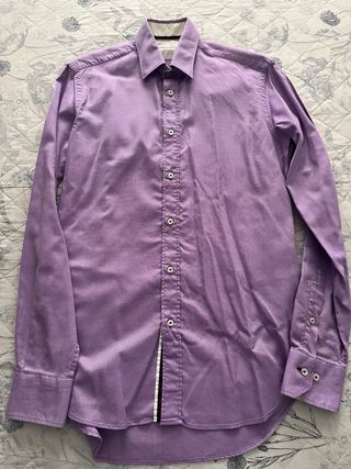 Camisa Zara Lila Talla M
