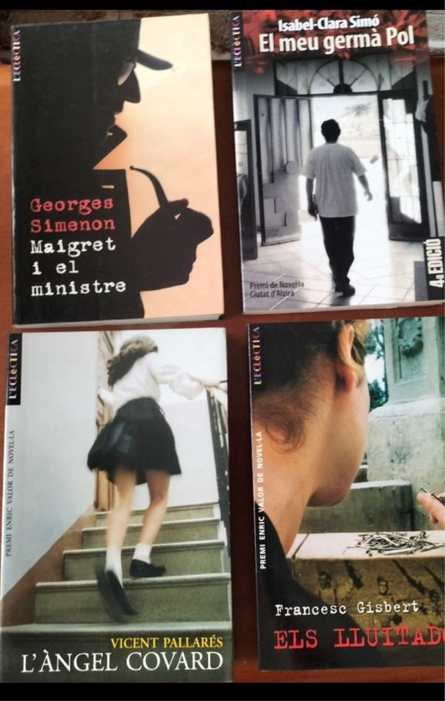 Varios libros editorial Bromera colección L'Eclect