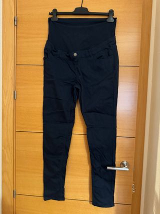 Pantaloncini premaman Kiabi blu navy taglia 42