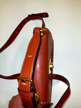 Bolso Guess Marrón y Dorado Mujer