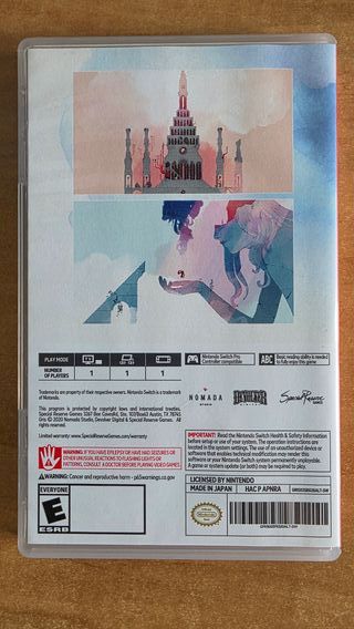 Gris Nintendo Switch Juego