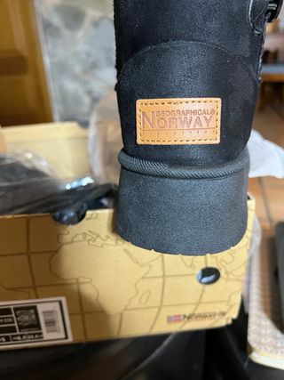 Botines Geographical Norway negros