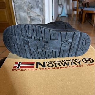 Botines Geographical Norway negros