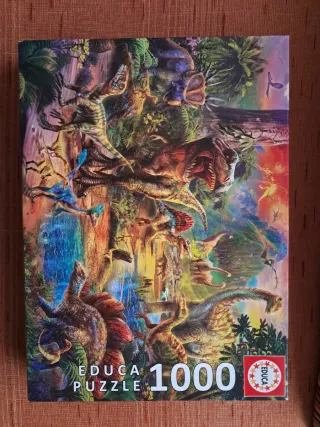 Puzzle Educa Dinosaurios 1000 Piezas