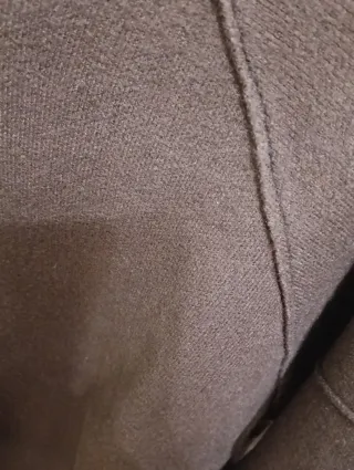 Suéter marrón de lana