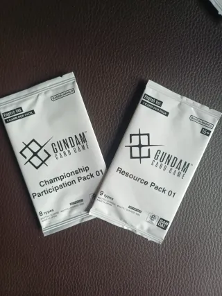 Pack Participación Gundam TCG Championship Sellado
