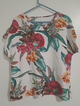 Camisa estampada floral