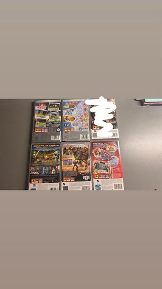Lote 5 Juegos PSP: InviZimals, Transformers, FIFA