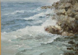 Alberto Picardi – Dipinto olio su tela '900