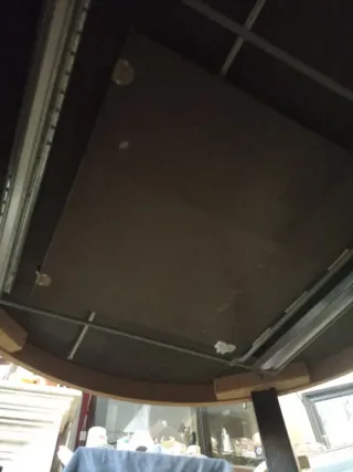 Mesa comedor redonda 130cm +60 extensible