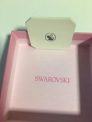 Colgante Swarovski Rosa Auténtico