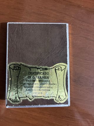 Icona Cristo in lastra d'argento