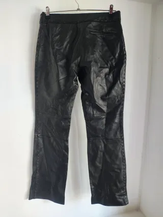 Pantalones cuero MNG Biker