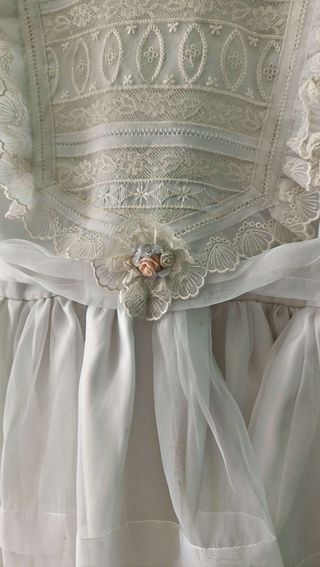 Vestido comunión niña - Blanco