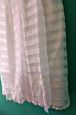 Vestido comunión niña - Blanco