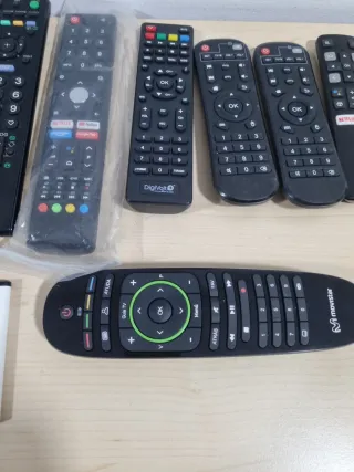 Mandos de distintos dispositivos