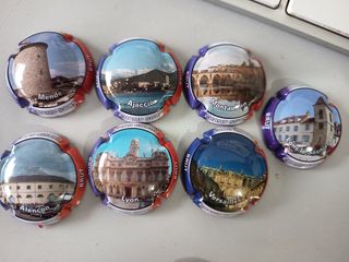 7 PLACAS DE CAVA CHAMPS SORS N2