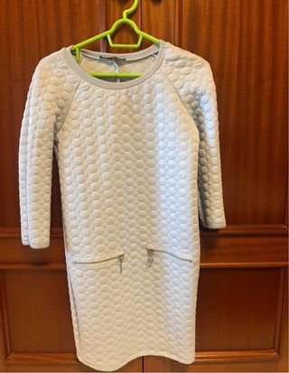 Vestido H&M acolchado azul nuevo