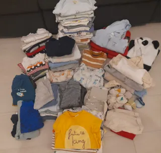 Lotto abbigliamento neonato 0/3 mesi