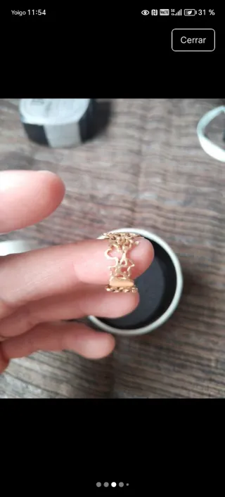 Anillo Tous Oro 18k, mil osos.