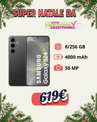 Samsung Galaxy S24 256GB Grigio Nuovo