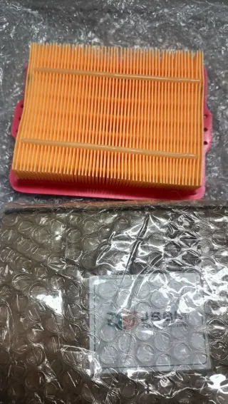 Filtros aire + pegatinas llantas Rieju 307