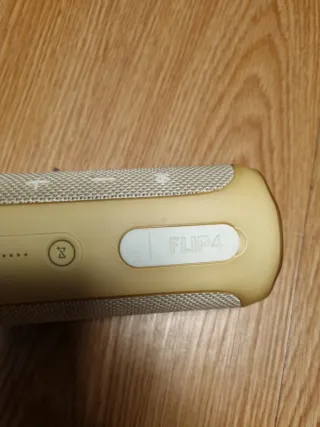 Altavoz JBL Flip 4 Beige/Amarillo