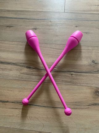 Mazas Gimnasia Rítmica Rosa