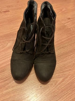 Botines tacón mujer talla 37 invierno