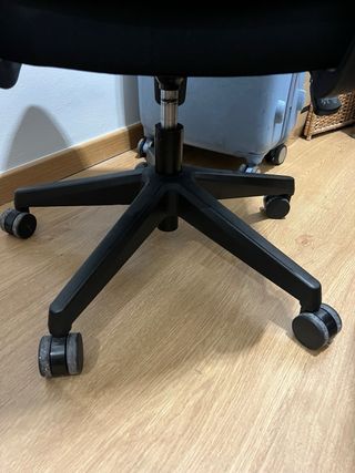 Sedia da scrivania/gaming ergonomica nera