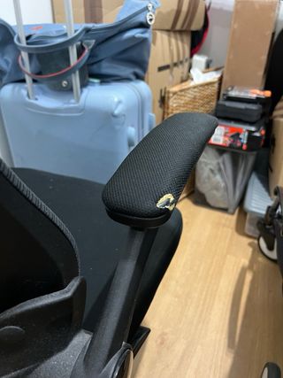 Sedia da scrivania/gaming ergonomica nera