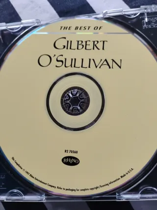 CD Lo Mejor de Gilbert O'Sullivan.