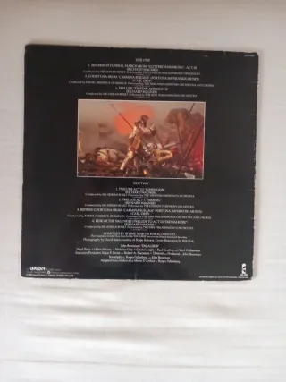 Colonna sonora Film Excalibur