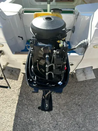 EMBARCACIÓN CON MOTOR Y REMOLQUE