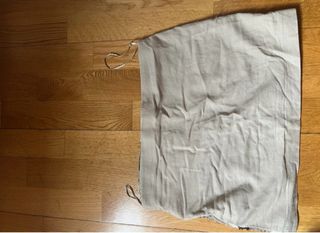 Falda Zara mini abalorios zigzag