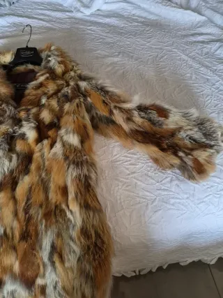 Chaquetón de piel de zorro