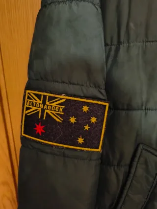 Abrigo acolchado Altonadock verde