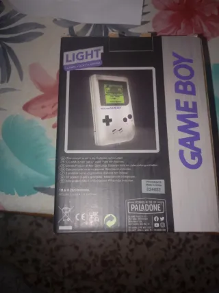 Lámpara Game Boy Nintendo