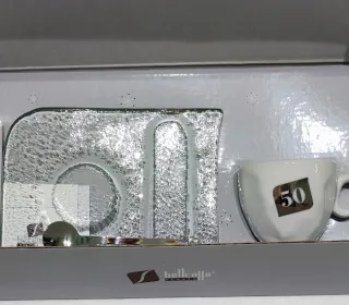 Tazzina da caffè da collezione con piattino